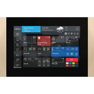 Сенсорная панель ASTRUM Inspinia SQ 8", золото Сенсорная панель ASTRUM Inspinia SQ 8", золото