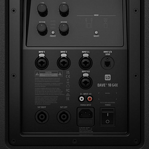 Компактный активный комплект PA-системы LD Systems DAVE 18 G4X Компактный активный комплект PA-системы LD Systems DAVE 18 G4X