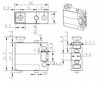 Сервопривод MS-1.5A Servo Сервопривод MS-1.5A Servo