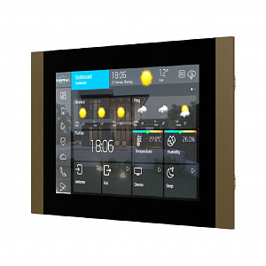 Сенсорная панель ASTRUM Inspinia SQ 10", бронза Сенсорная панель ASTRUM Inspinia SQ 10", бронза