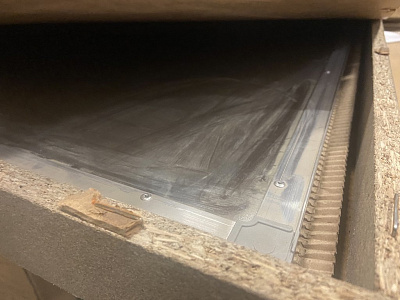 Доска рельсовая для системы передвижных досок «Polyglide Slide» 100х120 меловая Доска рельсовая для системы передвижных досок «Polyglide Slide» 100х120 меловая