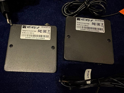 Комплект передатчик-усилитель и приемник сигнала Digis EX-A70-2L