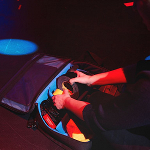 Мягкая сумка-органайзер для кабелей и аксессуаров Adam Hall KCABLEBAGXL Мягкая сумка-органайзер для кабелей и аксессуаров Adam Hall KCABLEBAGXL