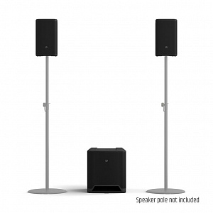 Компактный активный комплект PA-системы LD Systems DAVE 12 G4X Компактный активный комплект PA-системы LD Systems DAVE 12 G4X