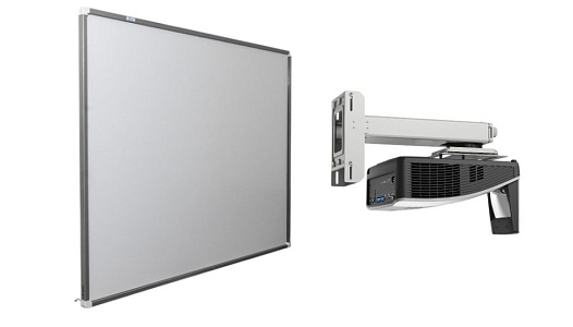 Интерактивная доска Exell 91" с проектором BenQ LW855UST Интерактивная доска Exell 91" с проектором BenQ LW855UST