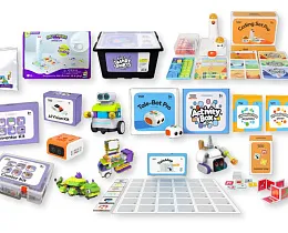 Групповой комплект по изучению основ робототехники «Робо Библио» средний